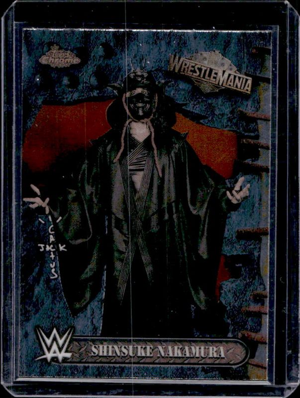 2025 Topps Chrome WWE Cactus Jack x Wrestlemania #41 Base