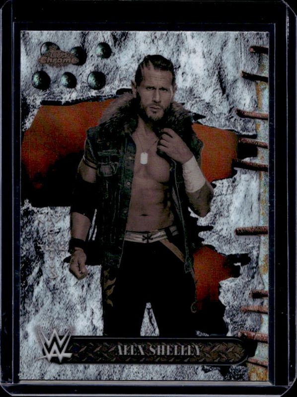 2025 Topps Chrome WWE Cactus Jack x Wrestlemania #46 Base
