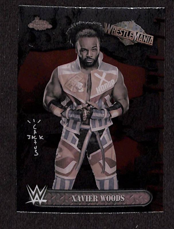 2025 Topps Chrome WWE Cactus Jack x Wrestlemania #18 Base