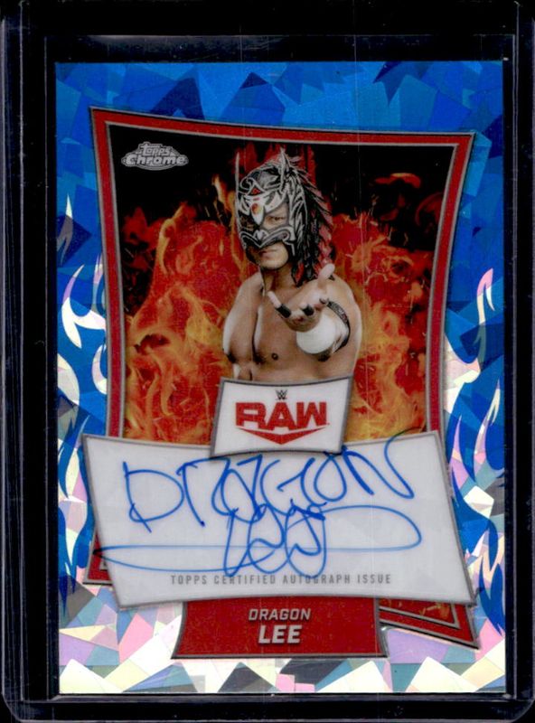 2025 Topps Chrome WWE Sapphire Edition #RBA-DRA Red Brand Autographs