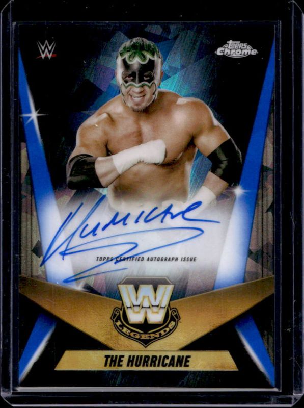 2025 Topps Chrome WWE Sapphire Edition #LCA-TH Legendary Chrome Autographs