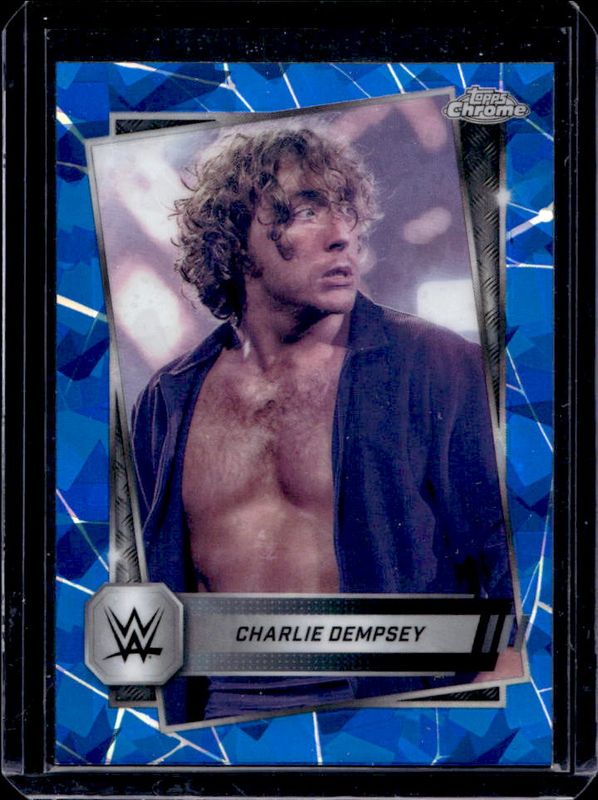 2025 Topps Chrome WWE Sapphire Edition #200 Base Chrome