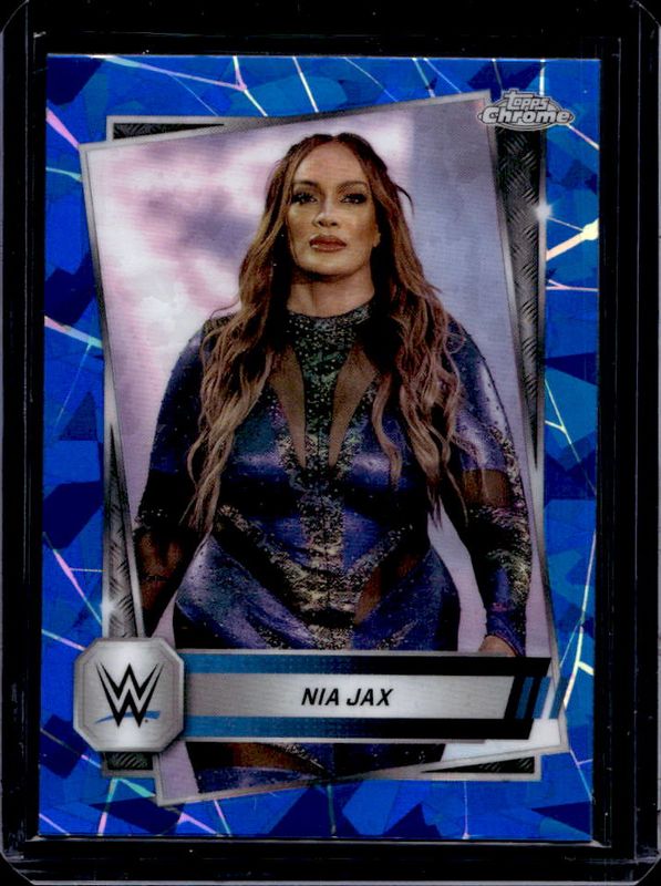 2025 Topps Chrome WWE Sapphire Edition #175 Base Chrome