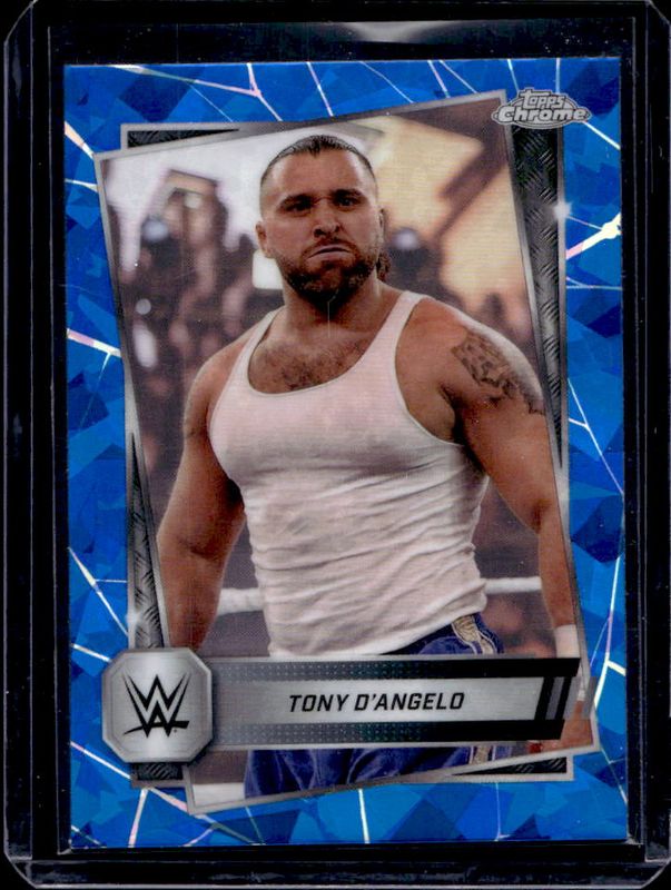 2025 Topps Chrome WWE Sapphire Edition #57 Base Chrome