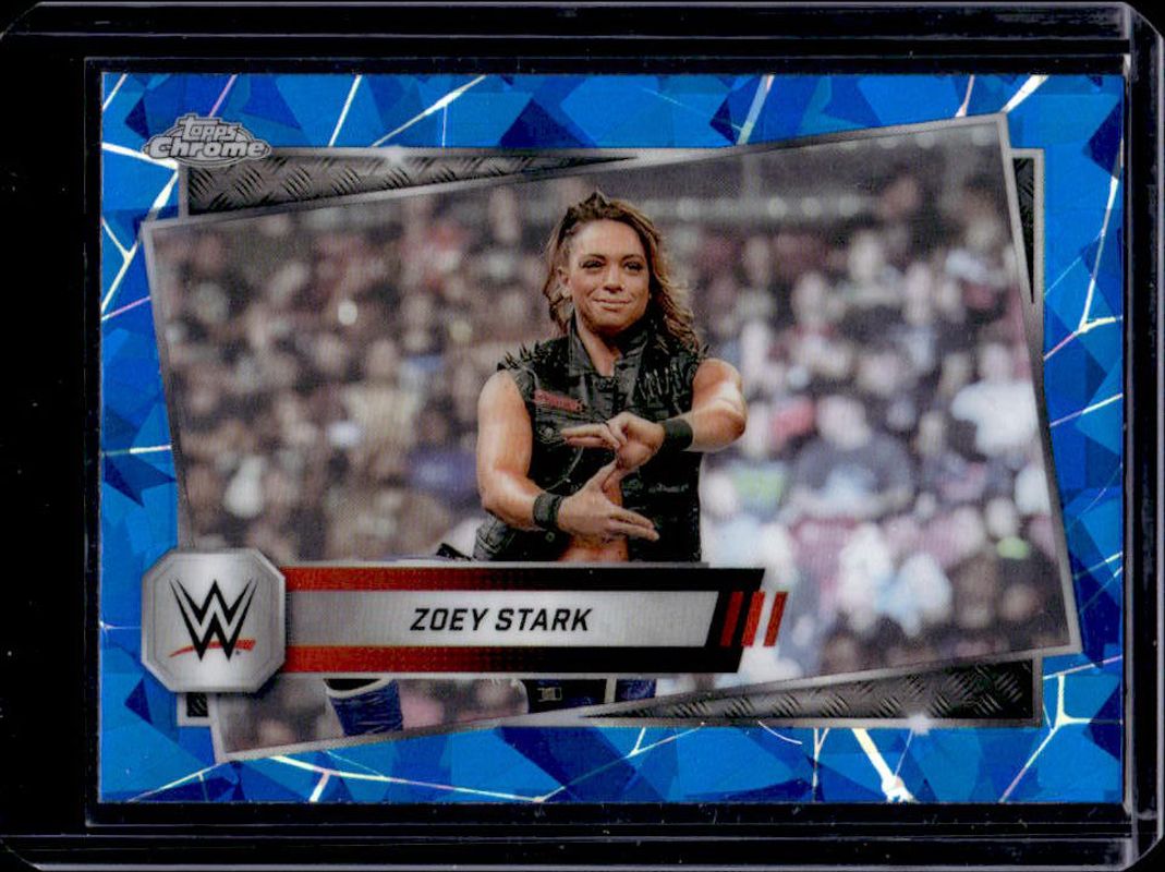 2025 Topps Chrome WWE Sapphire Edition #174 Base Chrome