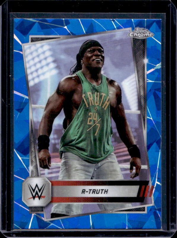 2025 Topps Chrome WWE Sapphire Edition #97 Base Chrome