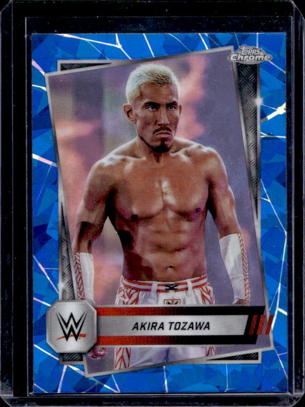 2025 Topps Chrome WWE Sapphire Edition #71 Base Chrome