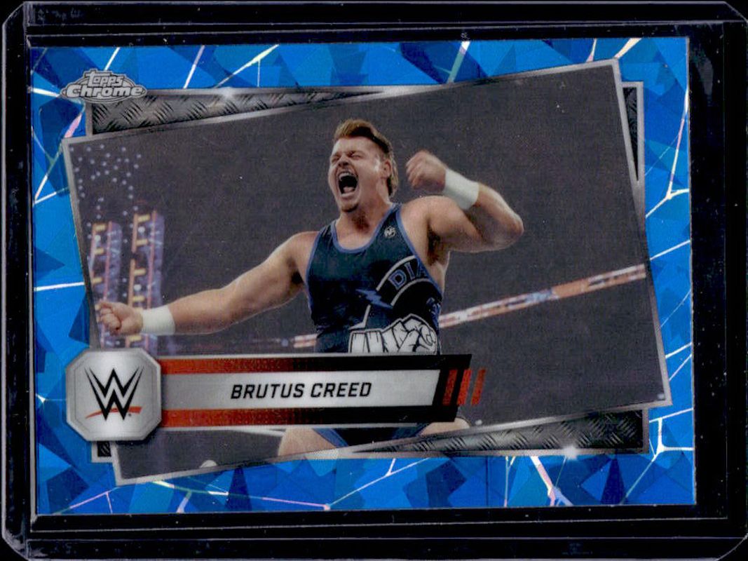 2025 Topps Chrome WWE Sapphire Edition #191 Base Chrome