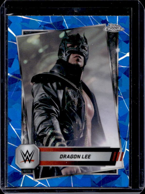 2025 Topps Chrome WWE Sapphire Edition #23 Base Chrome