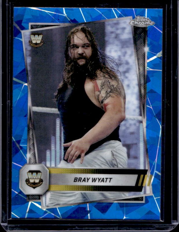 2025 Topps Chrome WWE Sapphire Edition #126 Base Chrome