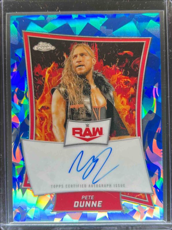 2025 Topps Chrome WWE Sapphire Edition #RBA-PET Red Brand Autographs