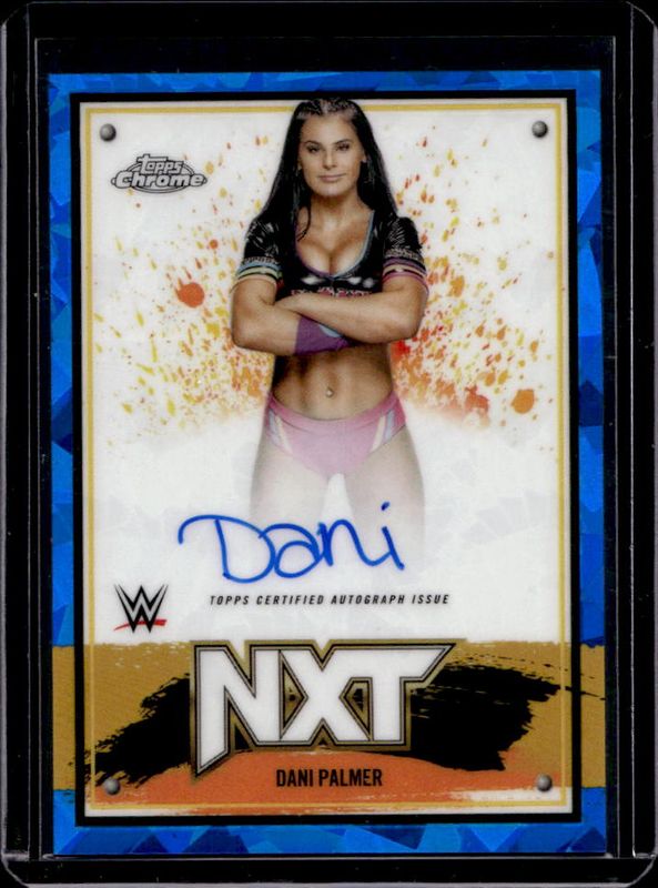 2025 Topps Chrome WWE Sapphire Edition #NXT-DPM NXT Chrome Autographs