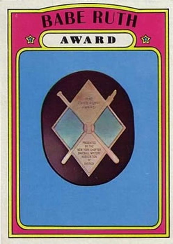Babe Ruth 1972 Topps #626 Base RAW