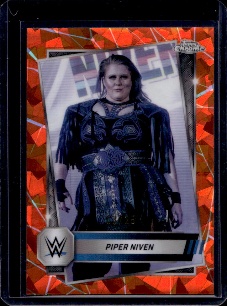 Piper Niven 2025 Topps Chrome WWE Sapphire Edition #152 Base Chrome ...