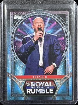 2025 Topps Royal Rumble WWE #RR12 2025 Royal Rumble WWE