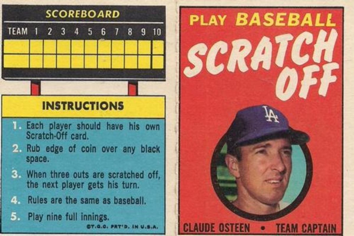 1970 Topps Scratch Offs