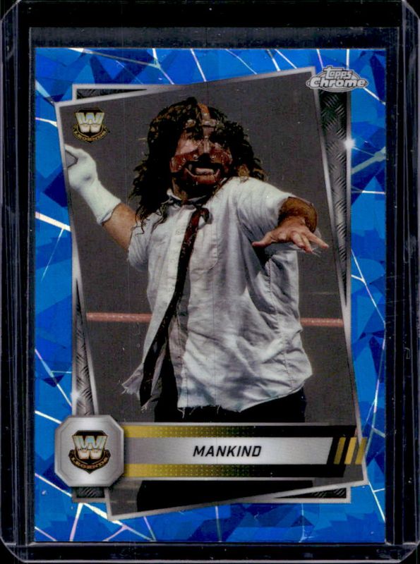 2025 Topps Chrome WWE Sapphire Edition #124 Base Chrome