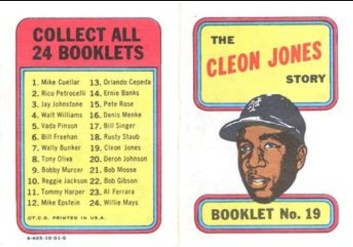 1970 Topps #19 Booklets