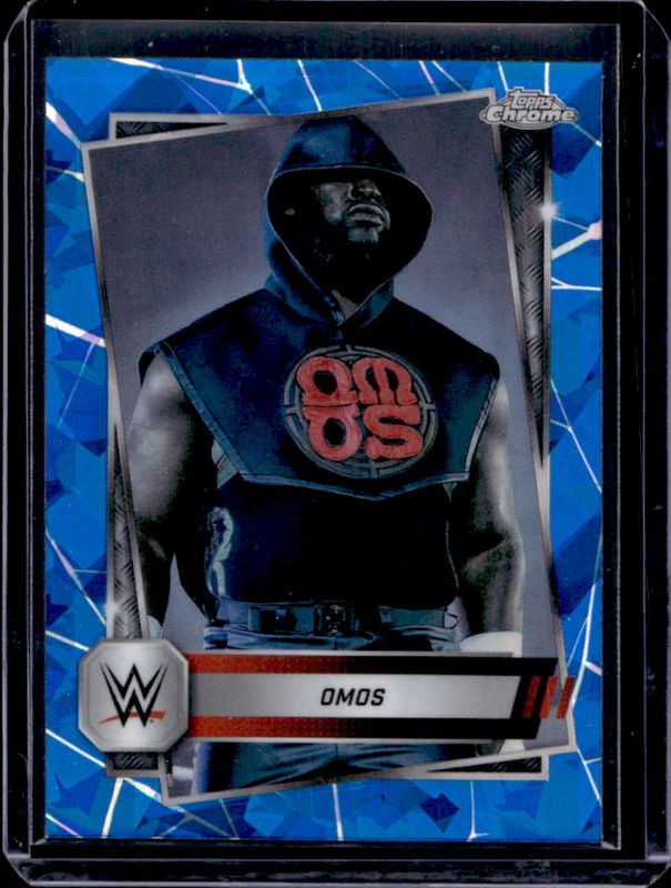 2025 Topps Chrome WWE Sapphire Edition #53 Base Chrome