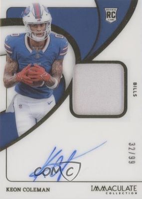 2024 Immaculate #117 Rookie Patch Auto /99