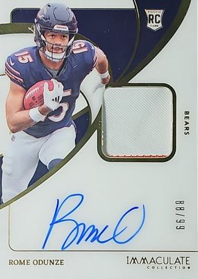 2024 Immaculate #104 Rookie Patch Auto /99