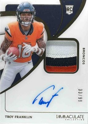 2024 Immaculate #113 Rookie Patch Auto /99