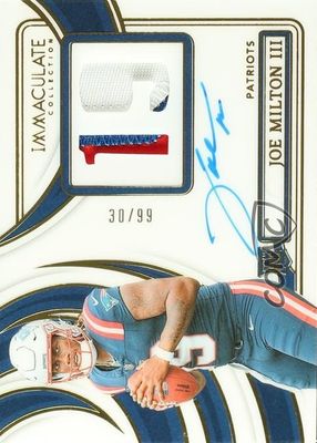 2024 Immaculate #NRPA-JMN Immaculate Numbers Rookie Patch Autographs /99