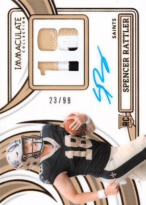2024 Immaculate #NRPA-SPR Immaculate Numbers Rookie Patch Autographs /99