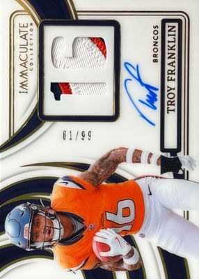 2024 Immaculate #NRPA-TFN Immaculate Numbers Rookie Patch Autographs /99
