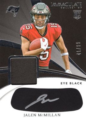 2024 Immaculate #EYE-JMC Immaculate Rookie Eye Black Jersey /99