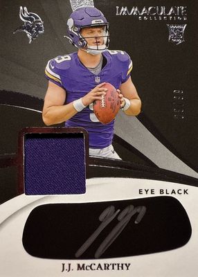 2024 Immaculate #EYE-JJM Immaculate Rookie Eye Black Jersey /99