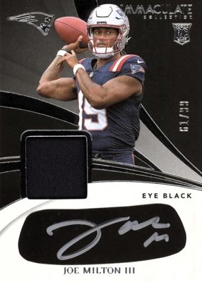 2024 Immaculate #EYE-JM3 Immaculate Rookie Eye Black Jersey /99