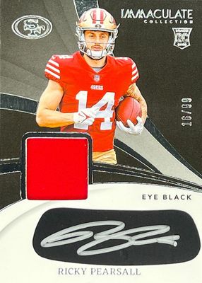 2024 Immaculate #EYE-TPEA Immaculate Rookie Eye Black Jersey /99