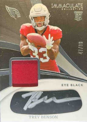 2024 Immaculate #EYE-TRE Immaculate Rookie Eye Black Jersey /99