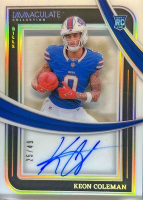 2024 Immaculate #IRSS-KCN Immaculate Rookie Shadowbox Signatures /49