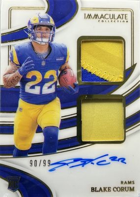 2024 Immaculate #ISPR-BCM Immaculate Rookie Signature Patches /99