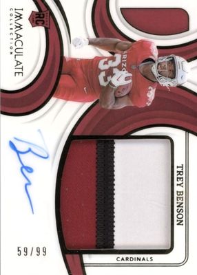2024 Immaculate #PPRA-TBN Premium Patch Rookie Autographs /99