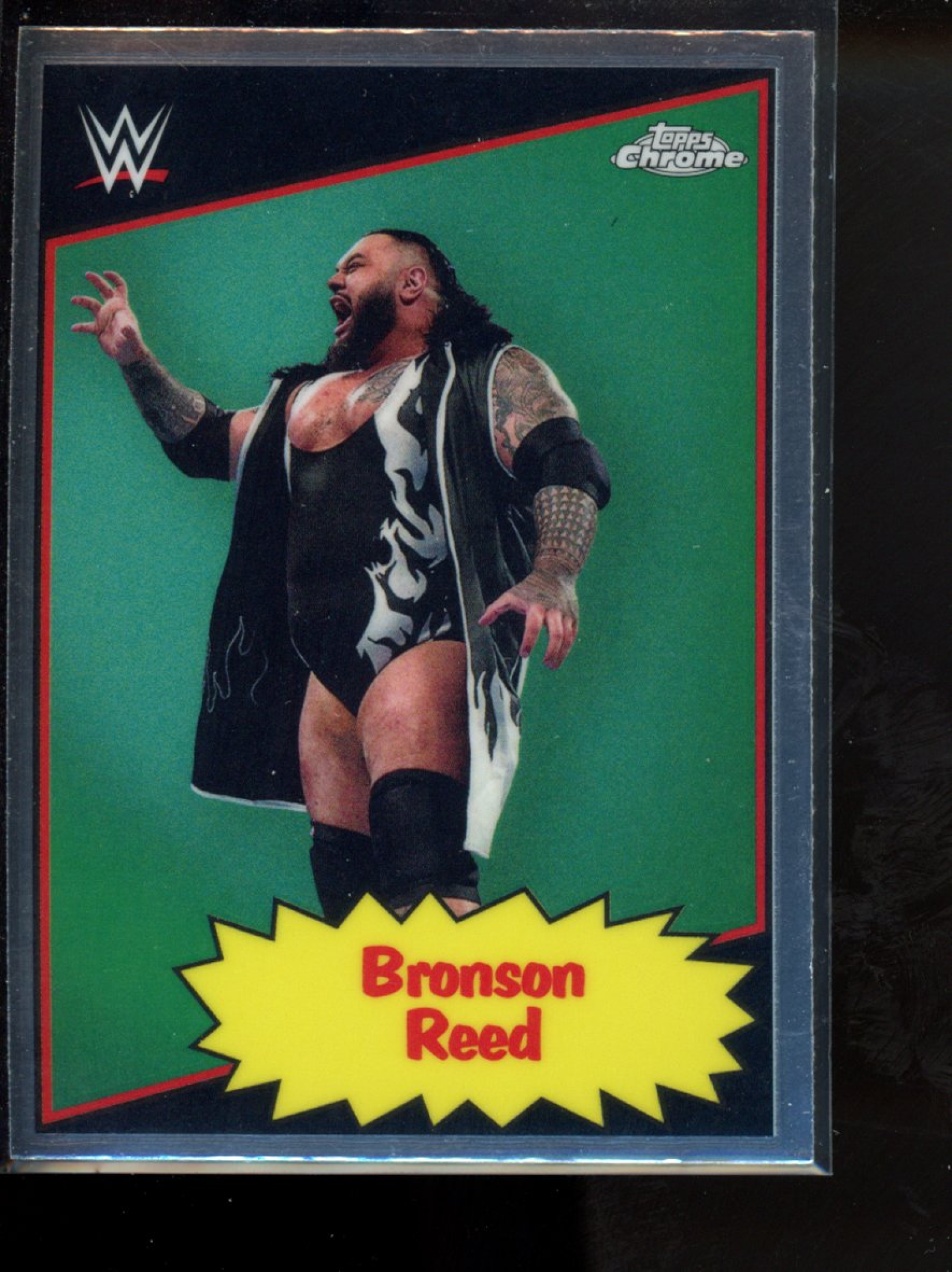 Bronson Reed 2025 Topps Chrome WWE #85TC-BR 1985 Current Price Guide ...