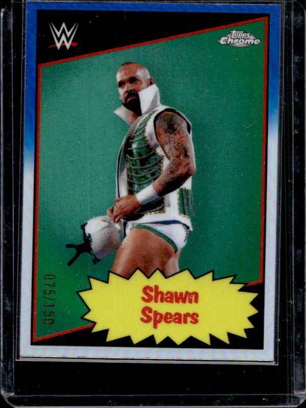 2025 Topps Chrome WWE #85TC-SS 1985 Current - Blue Refractor /150