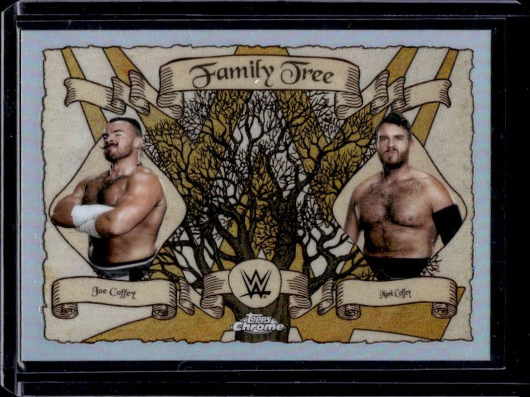 2025 Topps Chrome WWE #FT-JM Family Tree