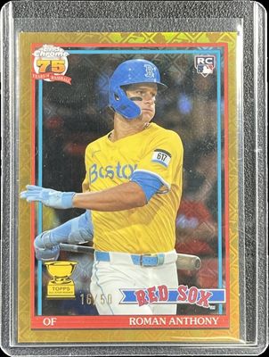 2026 Topps Chrome Logofractor Edition #91CB-19 1991 Topps Chrome - Gold Refractor /50