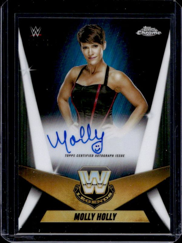 2025 Topps Chrome WWE #LCA-ML Legendary Chrome Autographs - Refractor /175