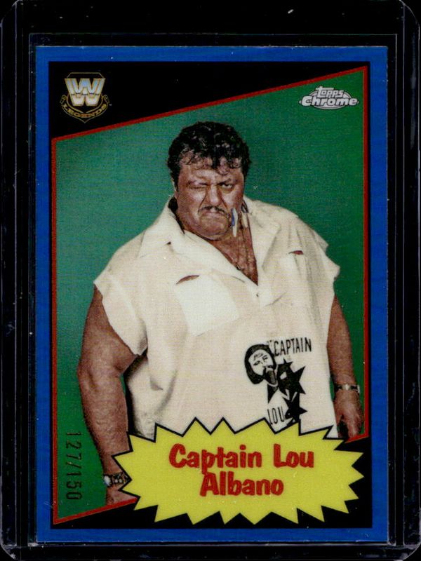2025 Topps Chrome WWE #85TL-CL 1985 Legends - Blue Refractor /150