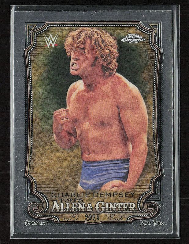 Charlie Dempsey 2025 Topps Chrome WWE #AG-CDY Allen & Ginter RAW