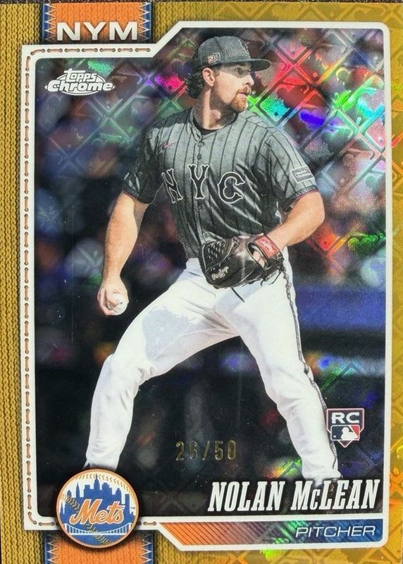 2026 Topps Chrome Logofractor Edition #236 Gold Refractor /50