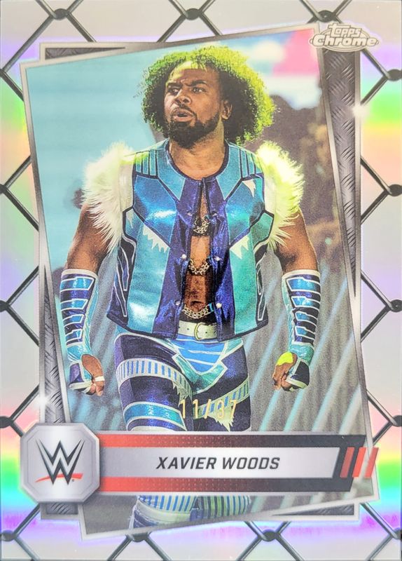 2025 Topps Chrome WWE #193 Steel Cage Refractor /37