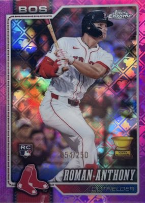 2026 Topps Chrome Logofractor Edition #225 Pink Refractor /250