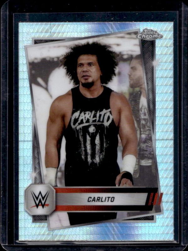 2025 Topps Chrome WWE #134 Prism Refractor