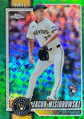 2026 Topps Chrome Logofractor Edition #196 Green Refractor /99