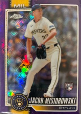 2026 Topps Chrome Logofractor Edition #196 Purple Refractor /75
